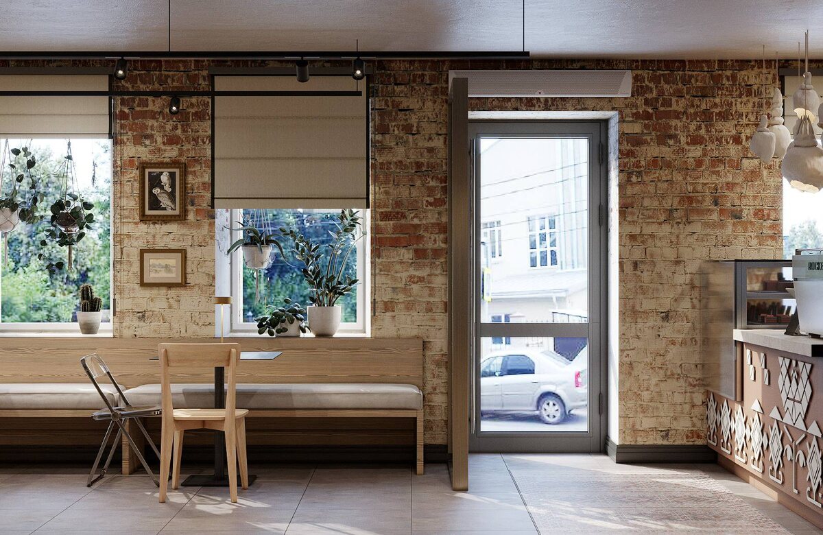 Примерно такой будет кофейня изнутри