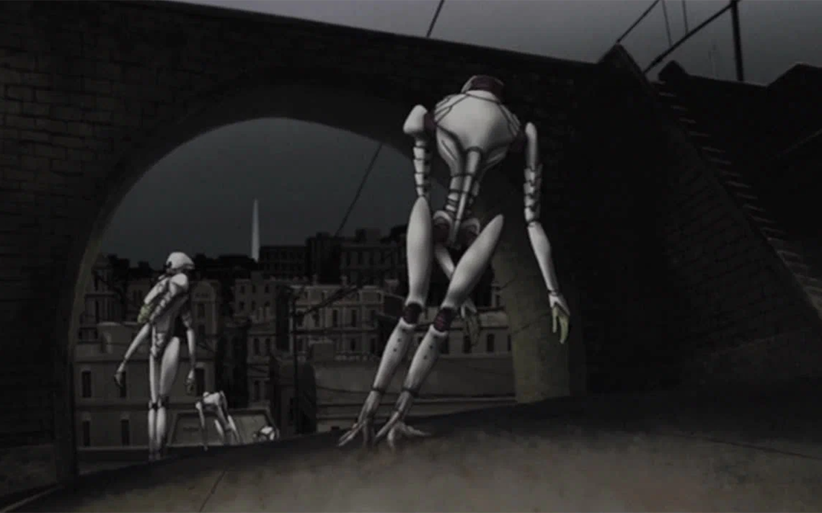 Кадр из аниме "Технолайз"