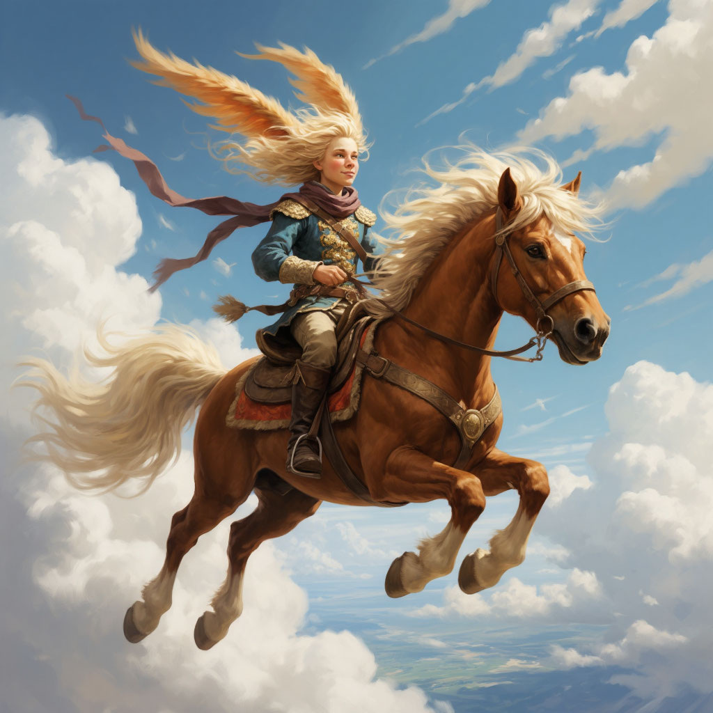 Иван дурак на Коньке-горбунке