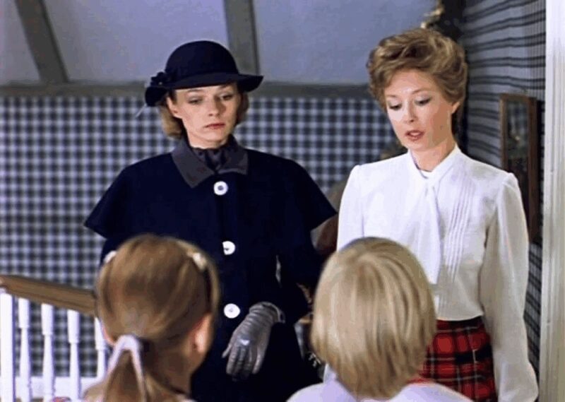    Кадр из фильма «Мэри Поппинс, до свидания» 1983 года с участием Ларисы Удовиченко.