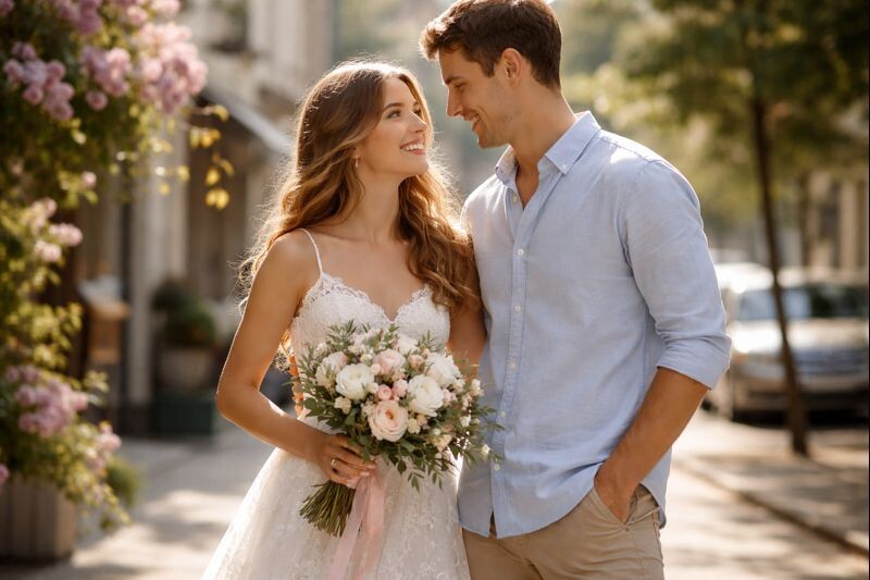 Уличная невеста