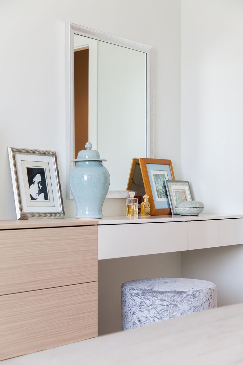 Интерьер мастер спальни, фото Д.Комаров. Дизайн Ирина Кривцова, 2016 г.