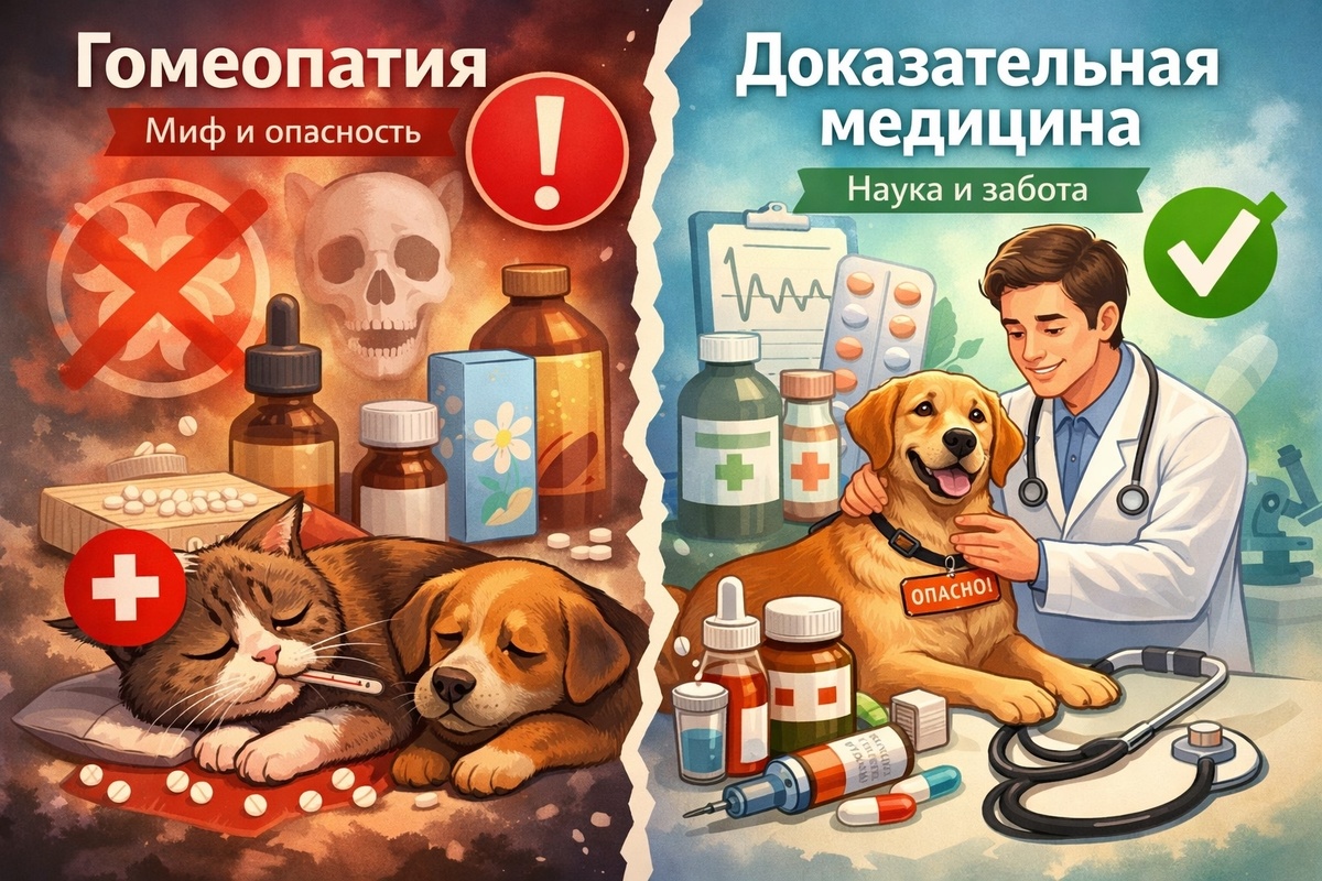 Гомеопатия животным.