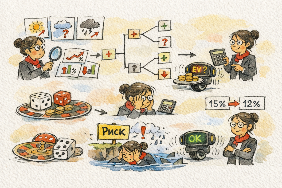 Как финфункции защищать инвестиционные решения (NPV/WACC) от сюрпризов — без “магии” и без споров о цифрах.