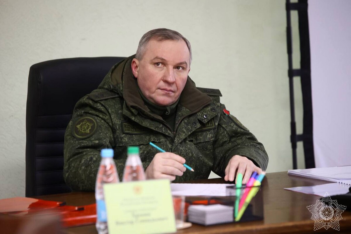  Министр обороны Виктор Хренин. © Министерство обороны Республики Беларусь, Telegram