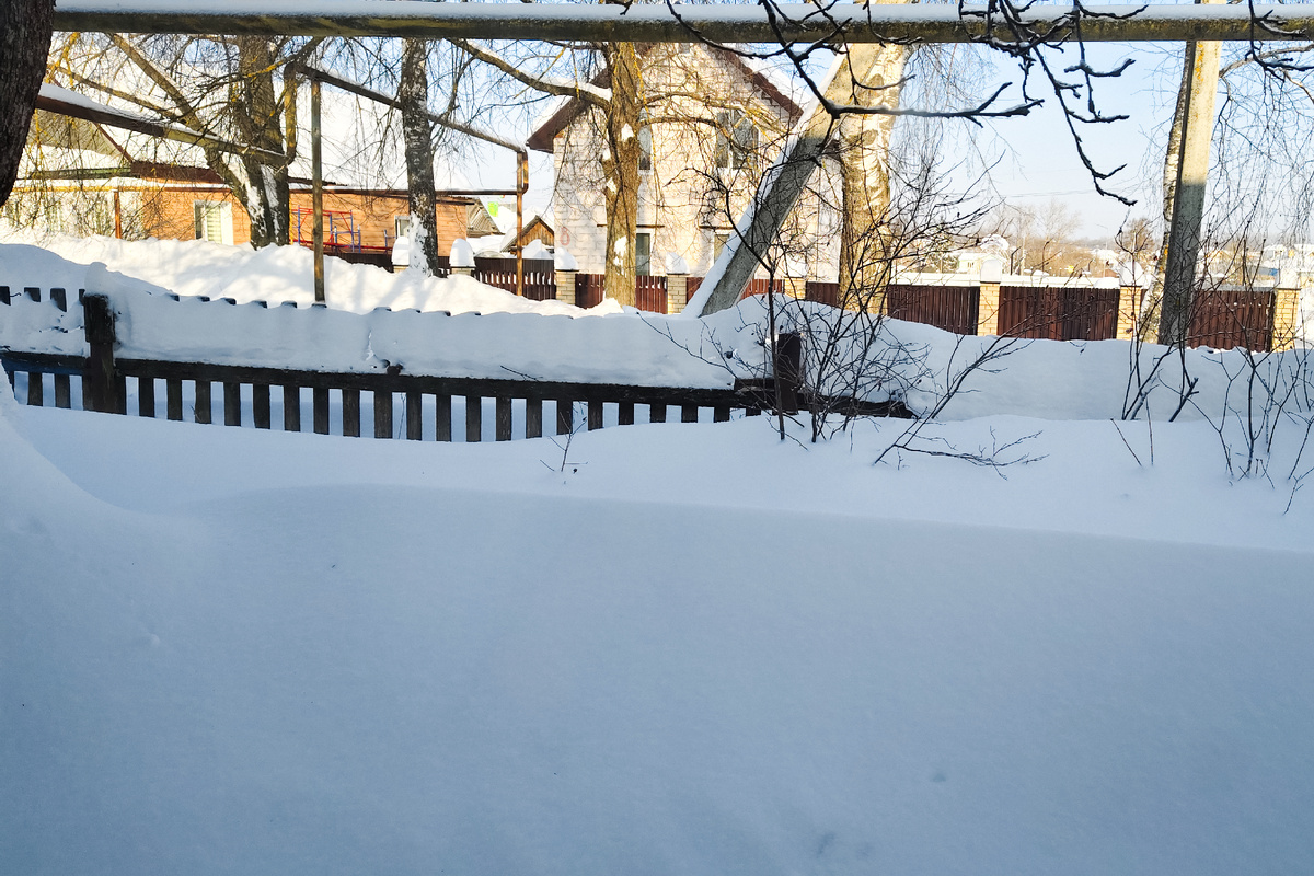 Морозный февральский день -33 утром, днем -26. Фото автора