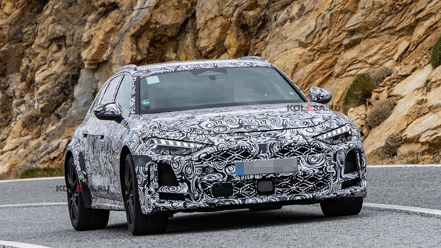    На фото: прототип Audi RS 5 Avant