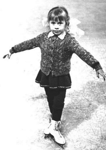 Оксана Баюл в детстве