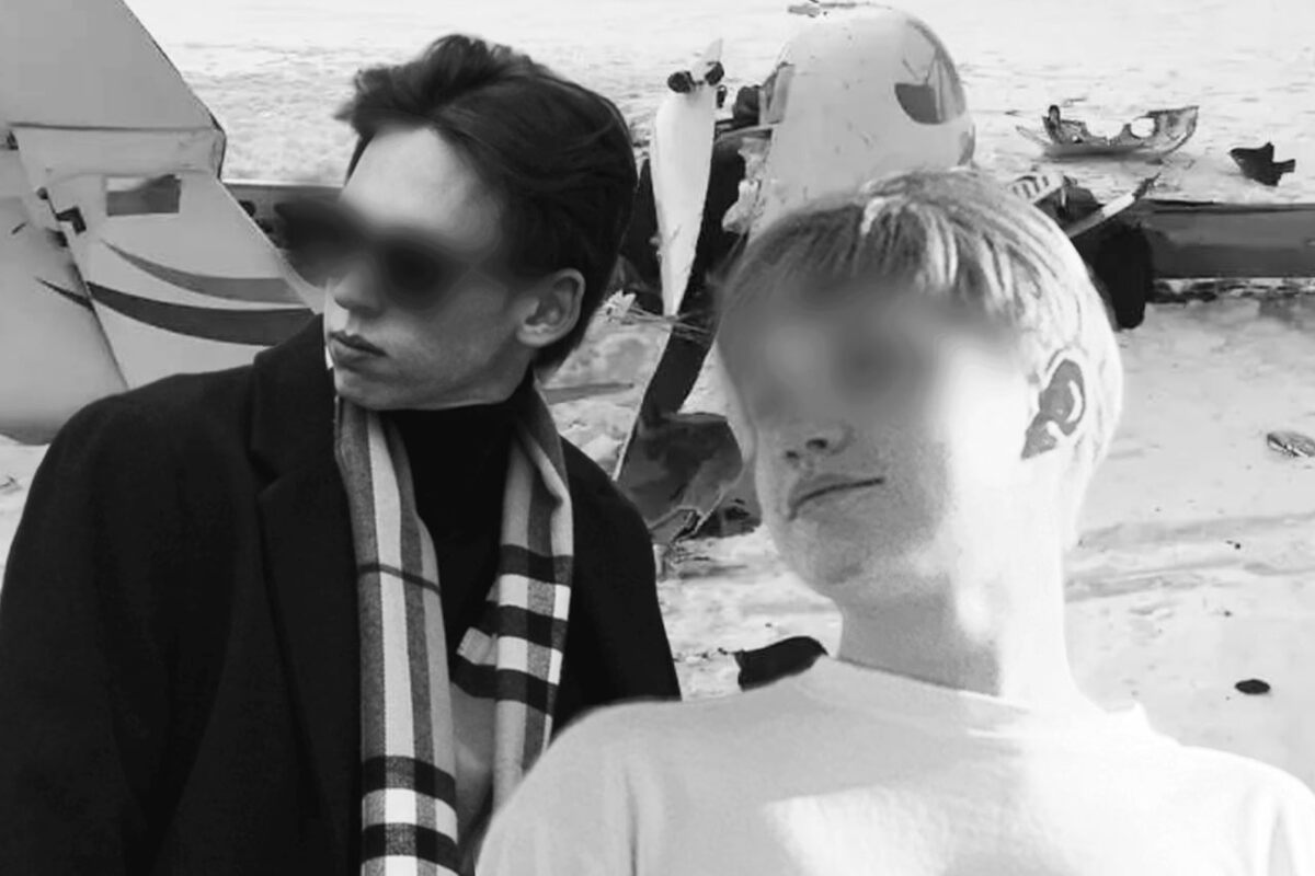 Двое парней разбились на самолете вчера, 2 февраля, во время практического занятия. Фото: соцсети, СК РФ.