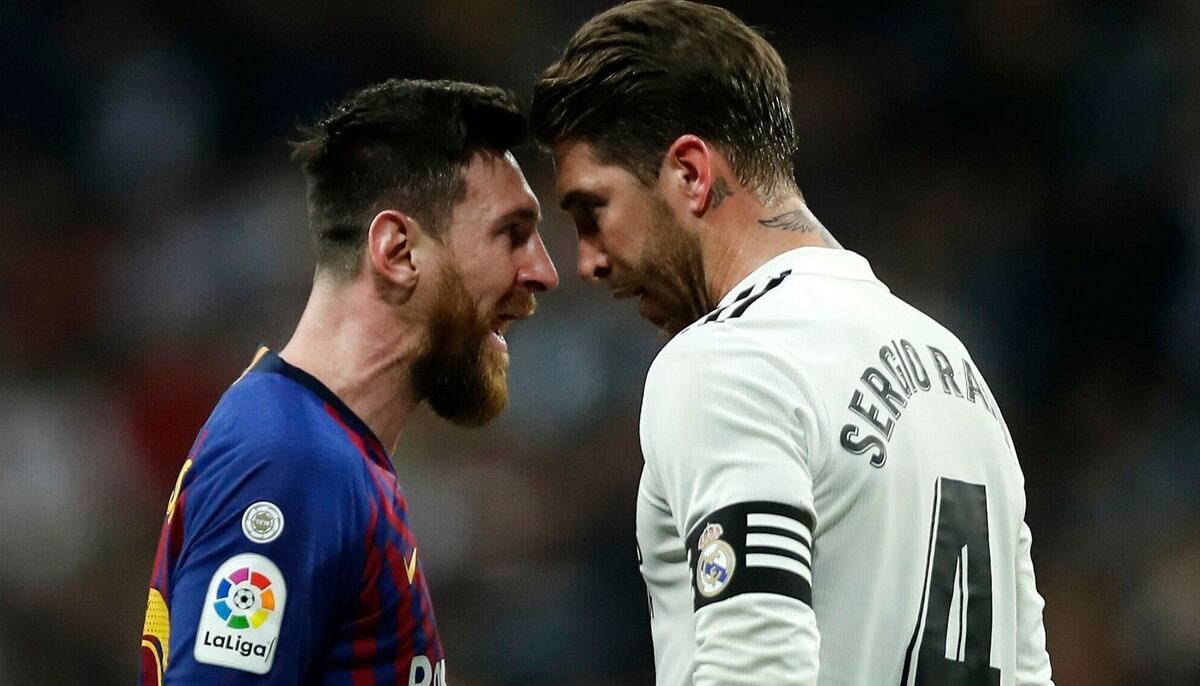 Лионель Месси и Серхио Рамос. Фото: соцсети