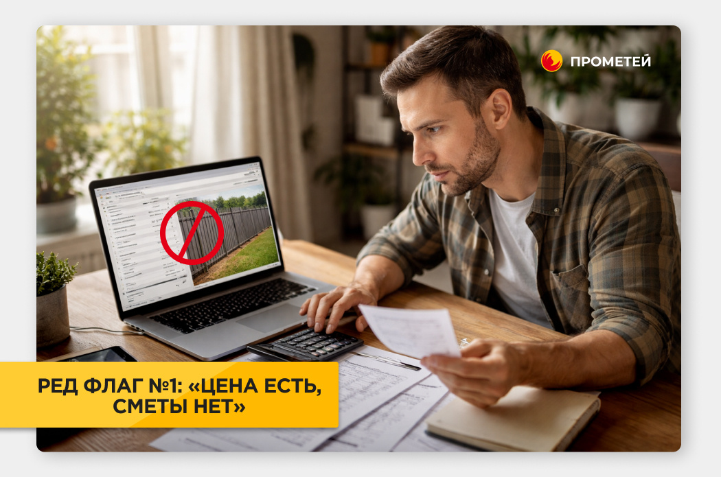 Установка заборов "под ключ" в Прометей