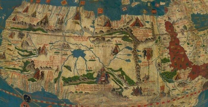 Люди веками пересекали эти земли, торговцы точно знали маршруты. Ошибки картографов маловероятны. Так куда же исчезла эта зелень?
Ответ - в изменении климата.
Около 5 000 лет назад началось постепенное высыхание региона из-за смены оси Земли и изменений в муссонных дождях. В итоге - крупнейшая пустыня мира.
Но кто знает, вдруг Сахара снова зазеленеет?