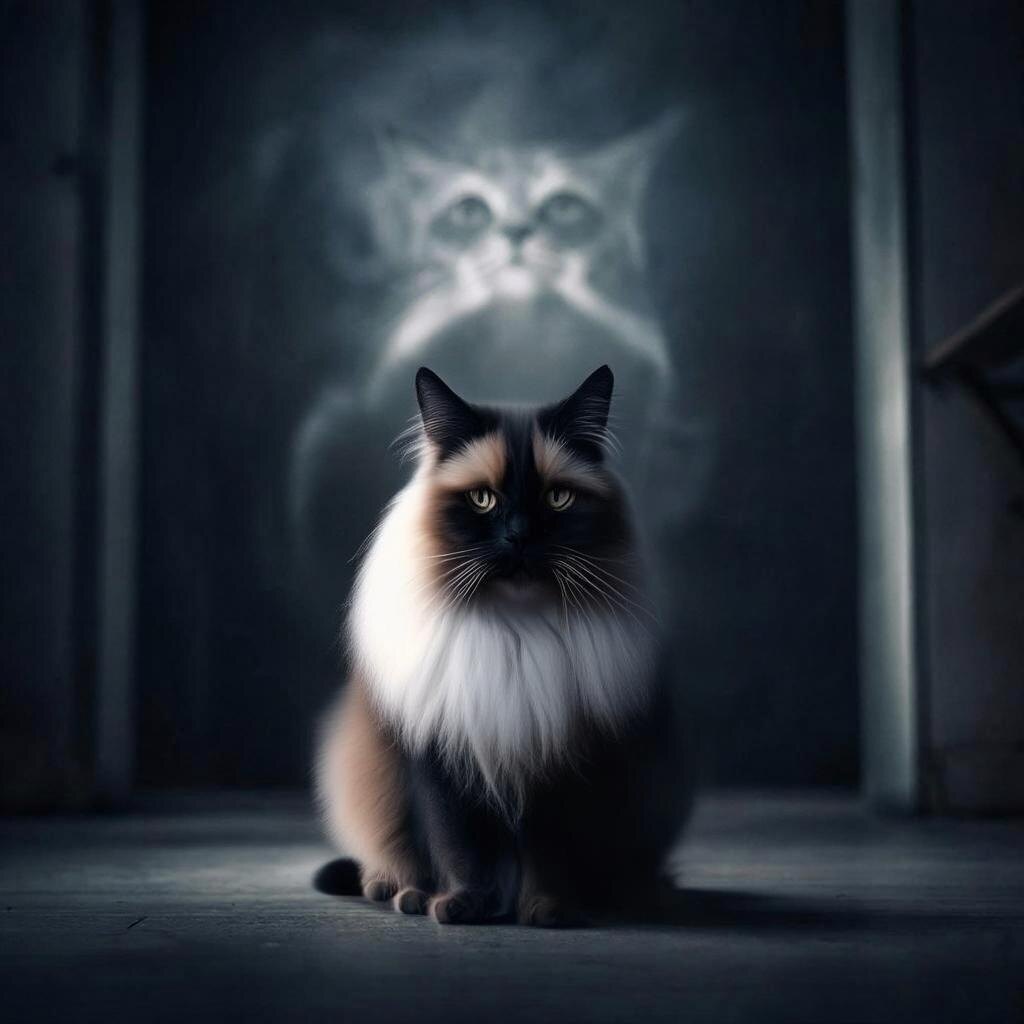 Что видит ваш питомец, когда смотрит в пустоту? 🧐