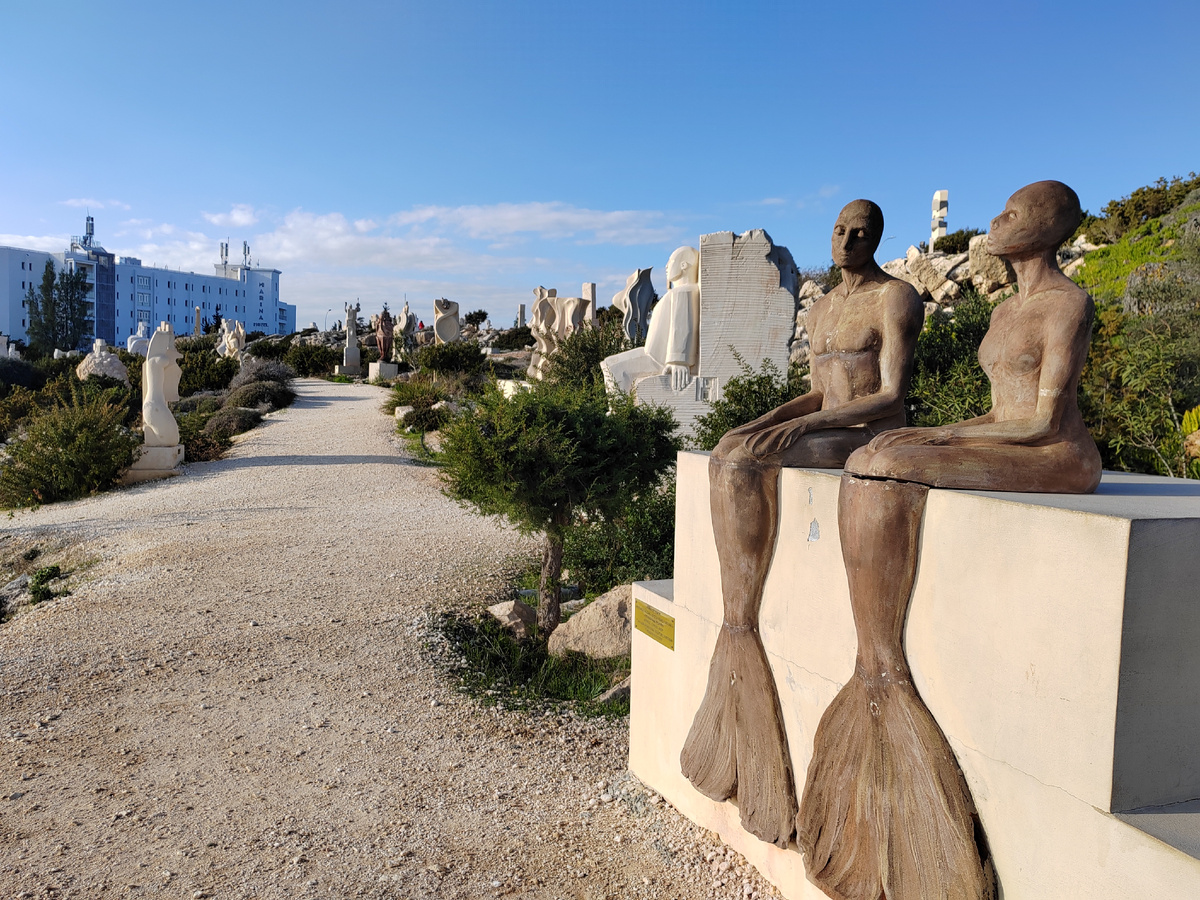 Парк скульптур. Айя-Напа. Кипр. 2026 г. 