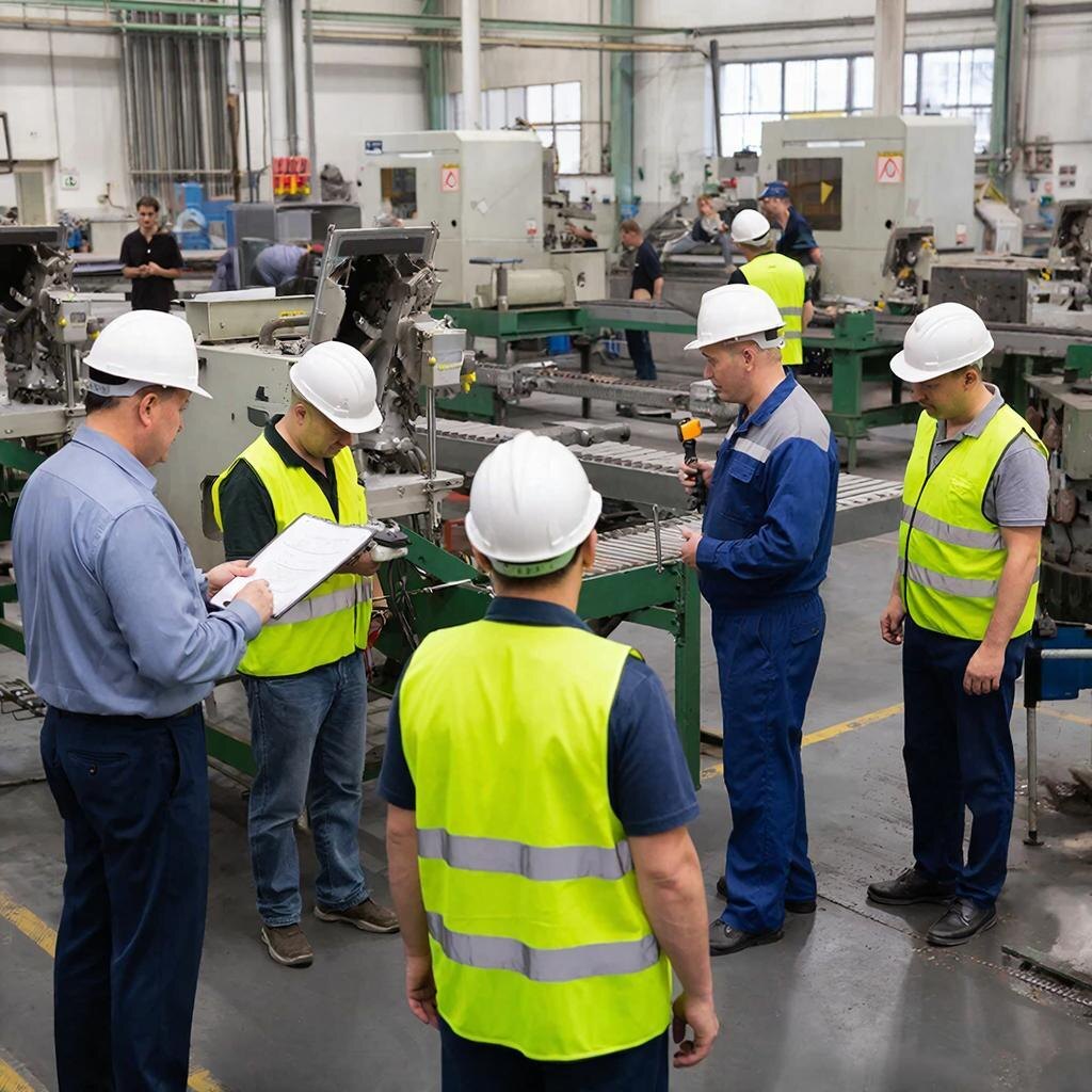 Выездной аудит безопасности труда на производственном предприятии