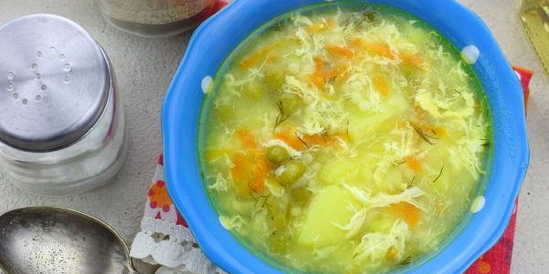 Куриный суп с консервированным горошком и яйцом: пошаговый рецепт для всей семьи