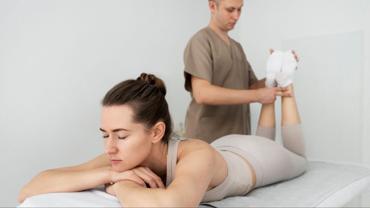 Оздоровительная процедура в санатории