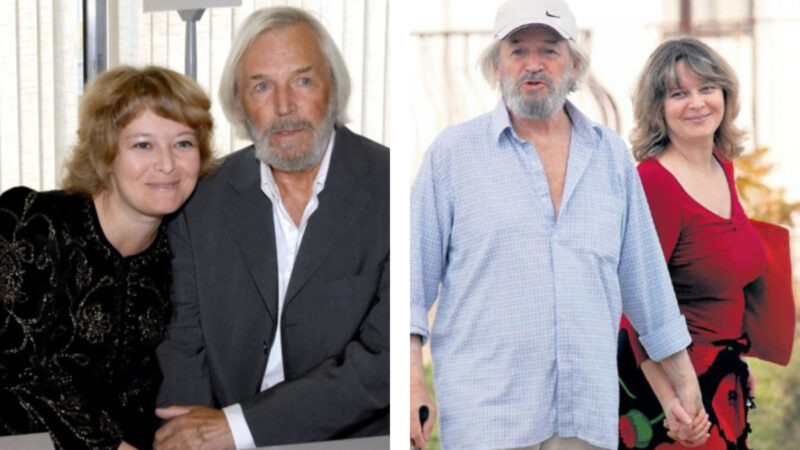    Станислав Любшин с супругой Ириной Корнеевой, с которой его разделяют 40 лет.