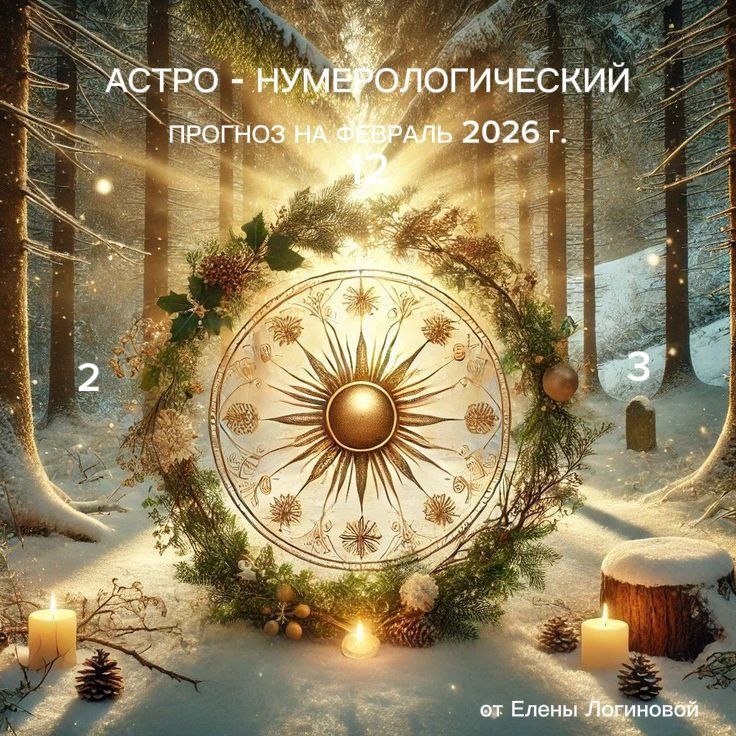 Астро-Нумерологический прогноз на февраль 2026г.