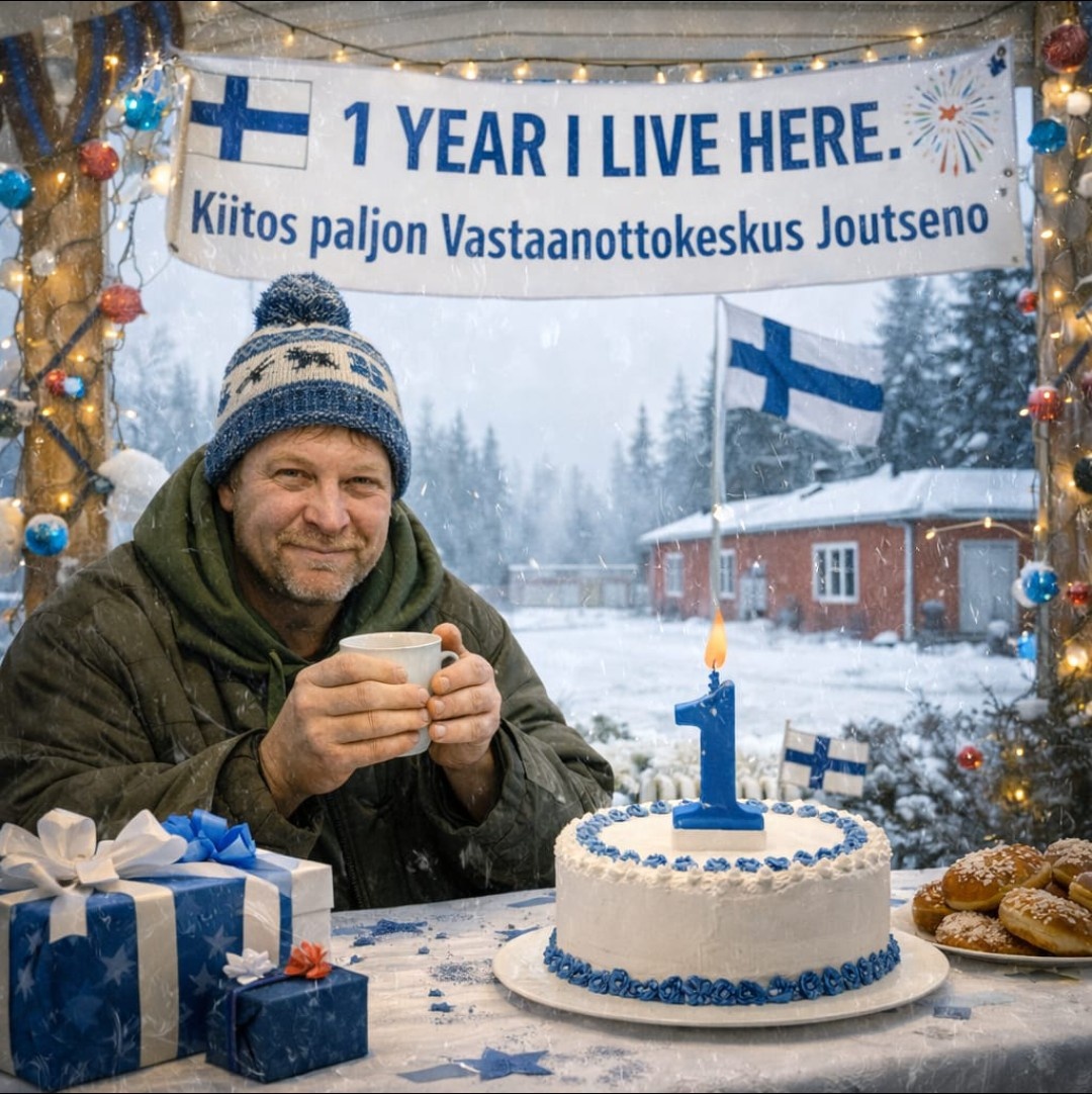 Ровно год, как я запросил убежище в Финляндии 