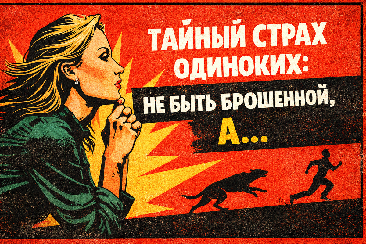 Страх одиноких не быть брошенной