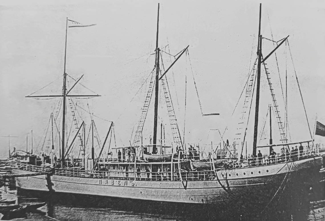 Наливная шхуна "Павел" для Каспия.