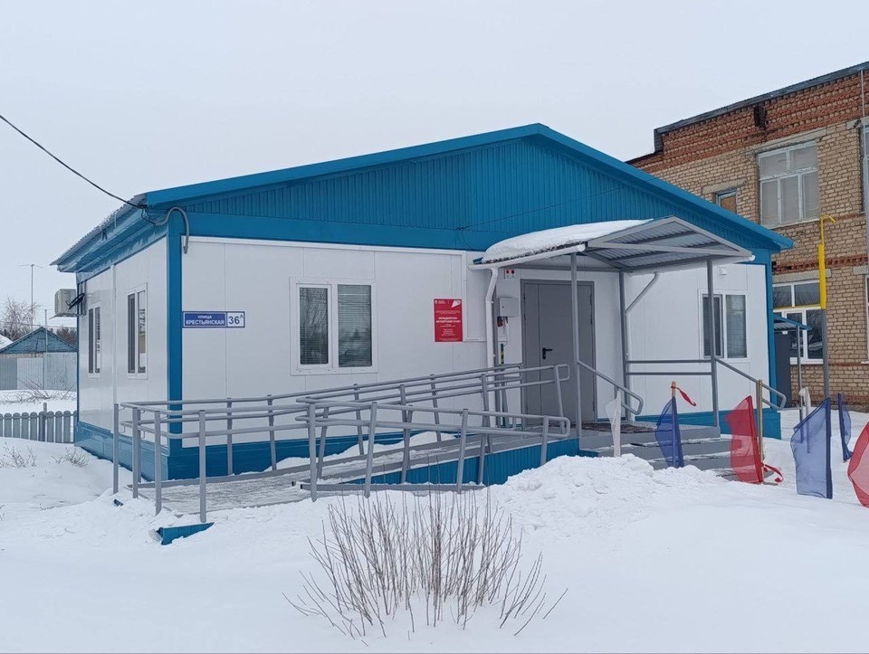    Работа медпункта началась сразу в день открытия. Фото: минздрав Оренбуржья
