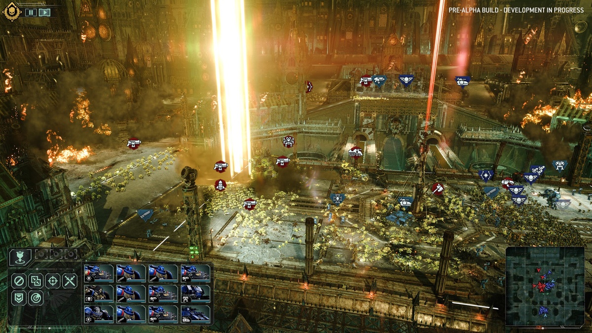 Масштабность есть, осталось что-то сделать с читаемостью поля боя