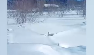     Юг Красноярского края засыпало снегом