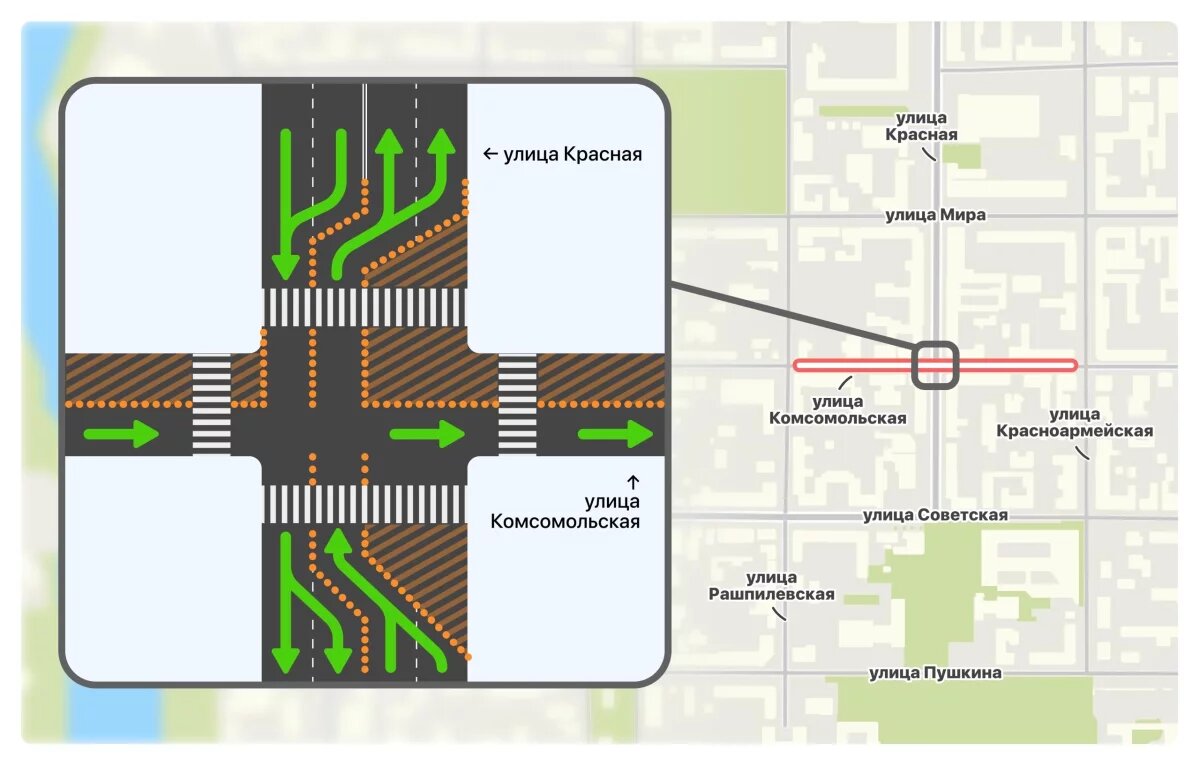    В центре Краснодара на месяц ограничат движение транспорта