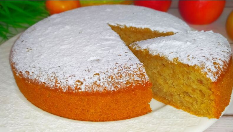 Быстрый пирог «из ничего»: рецепт на кефире