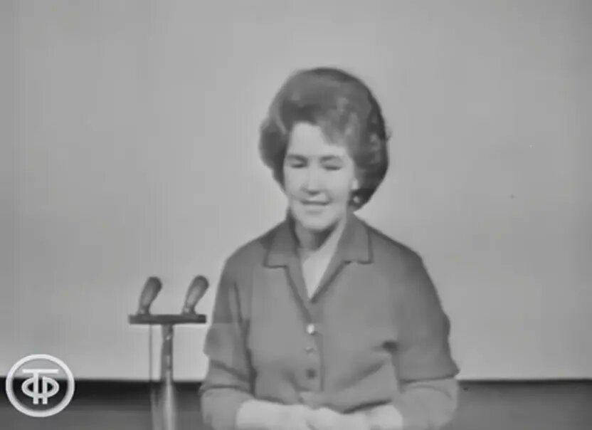    Светлана Жильцова. Фото: скриншот из видео программы «КВН — 65» от   
Гостелерадиофонда.