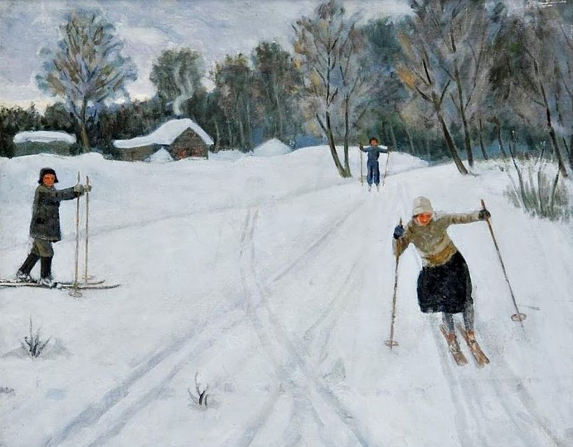 Художник Николай Ледяев.