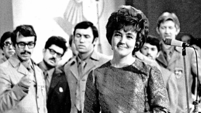     Светлана Жильцова в программе КВН. Кадр из выпуска программы КВН