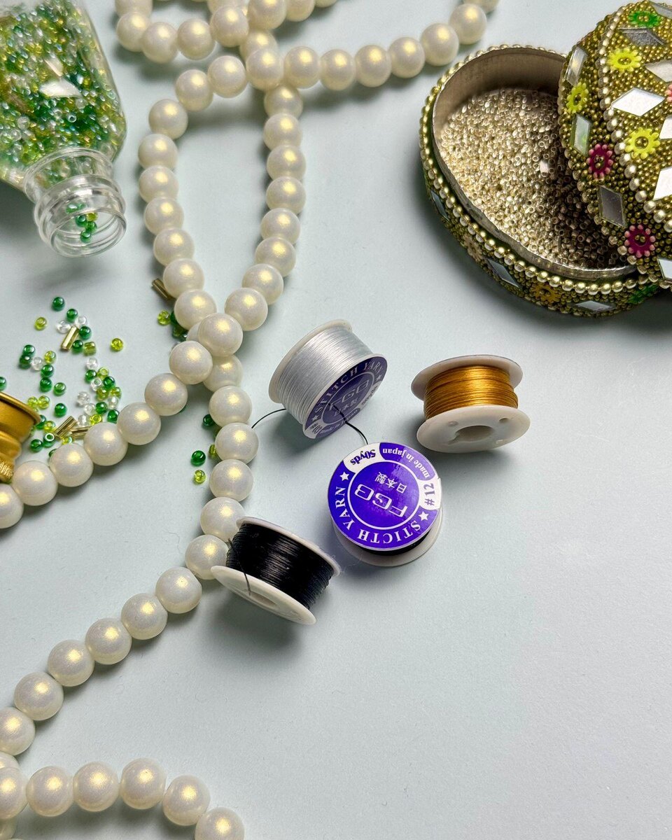 Нитки для бисероплетения