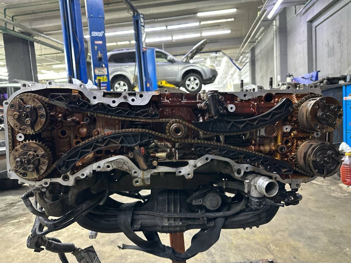  FB20 со снятой крышкой грм