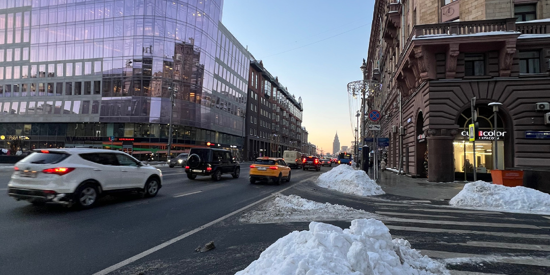 Москва в объятиях мороза