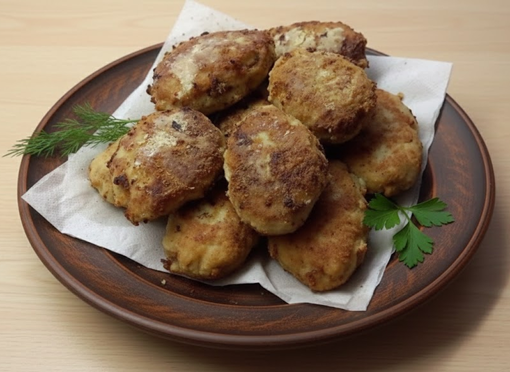 Свежие котлеты из ската — аппетитная золотистая корочка