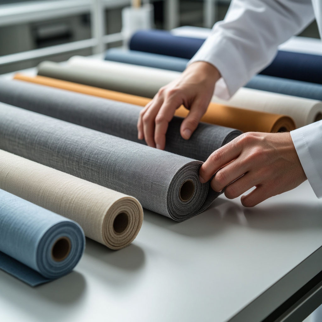 Здесь тестируют ткань, нитки, фурнитуру, подкладку и клеевые материалы. Это снижает риск брака и перерасхода в будущем.