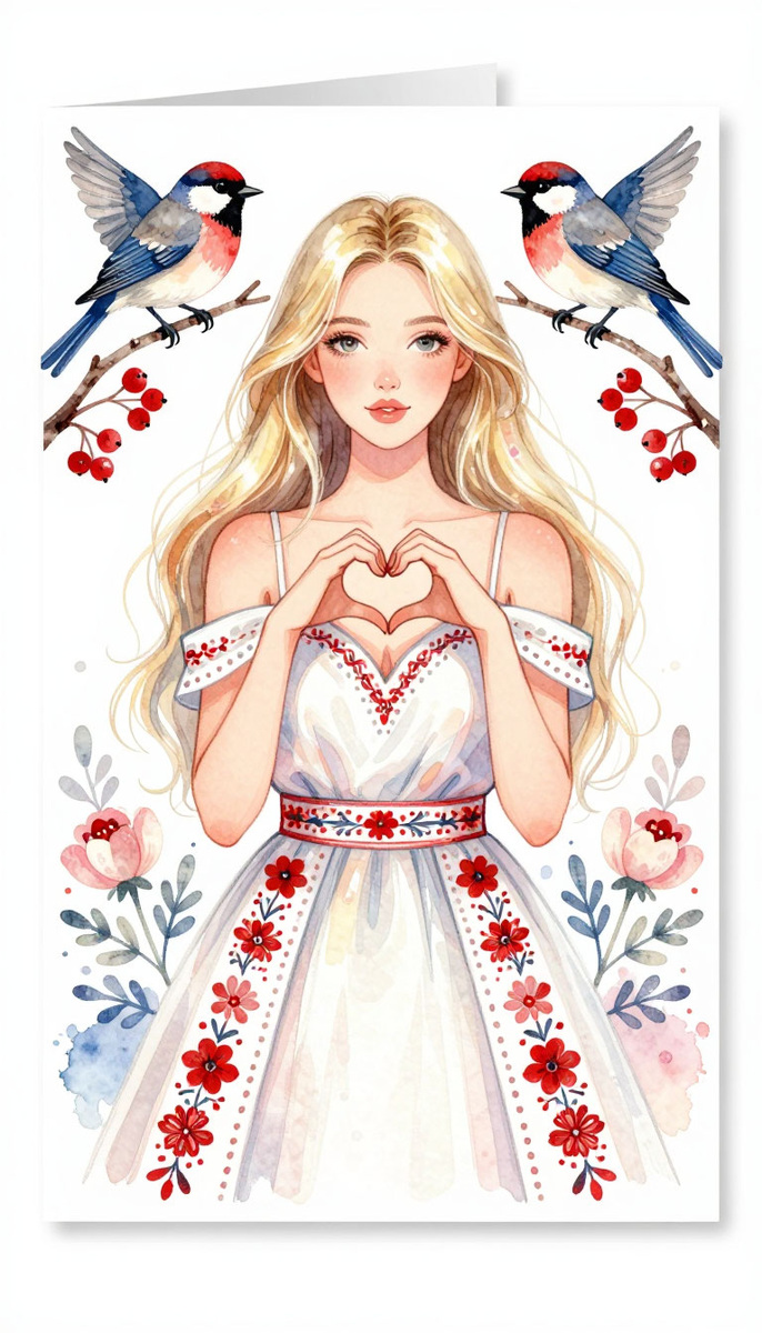 Птицы знают секрет её улыбки… но никому не расскажут