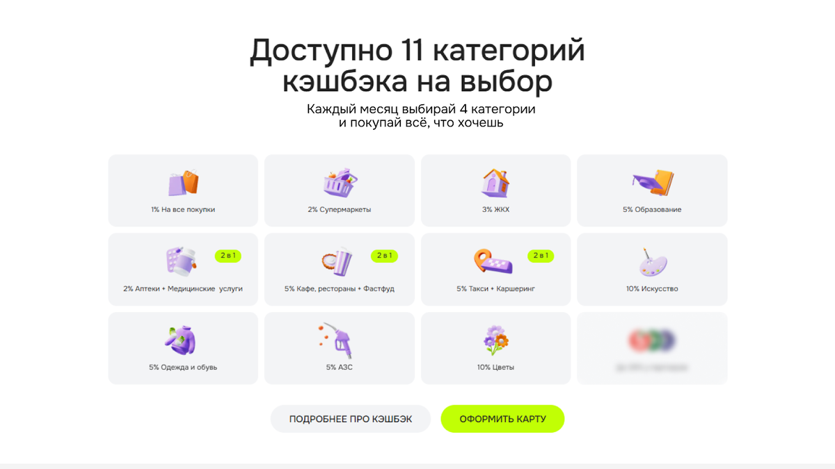 Можно выбирать одни и те же каждый месяц или менять по необходимости