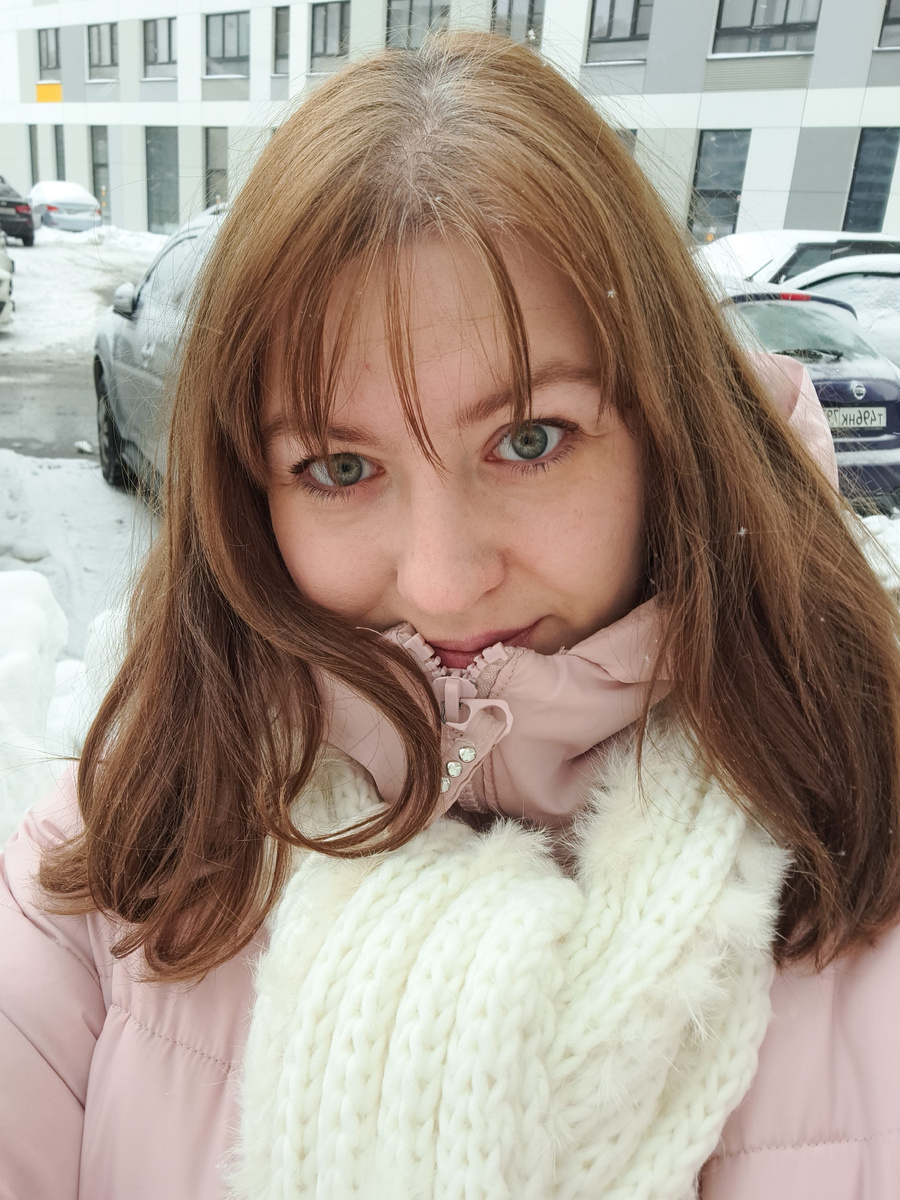 Привет из морозной Москвы