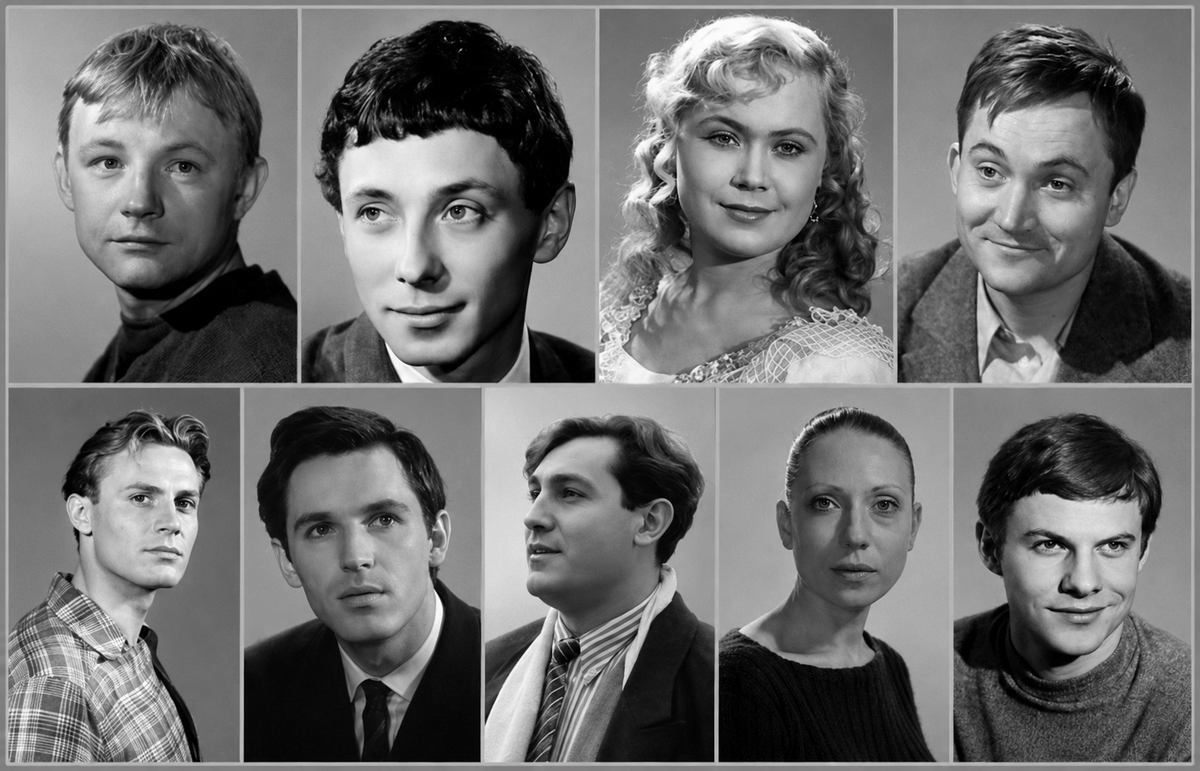 Выпускники  Высшего театрального училища им. М.С. Щепкина 1950-1965 г выпусков