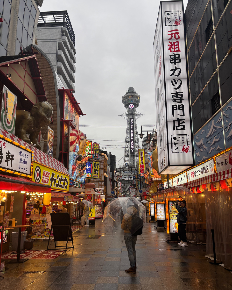 Башня Цутэнкаку. Ретро-район Синсэкай