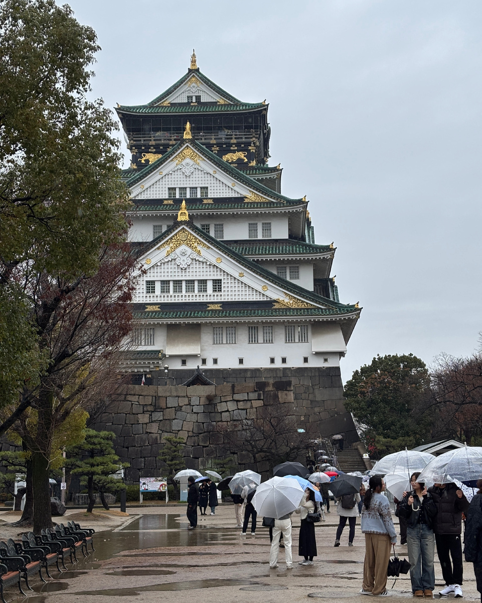 Замок в Осаке