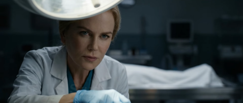    Кадр из сериала "Скарпетта". 2026 год. Реж. Дэвид Гордон Грин. Стриминговый сервис Amazon Prime Video.