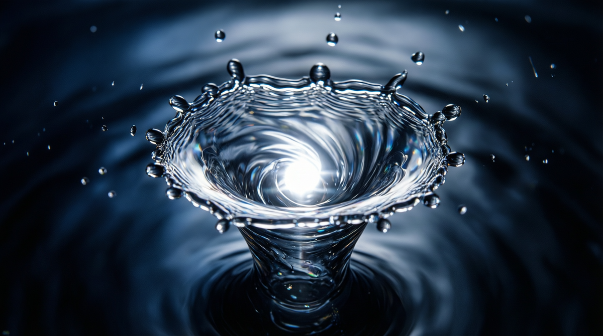 Как водоворот затягивает капли, так число 6174 «затягивает» другие числа. Первый взгляд на математический аттрактор.