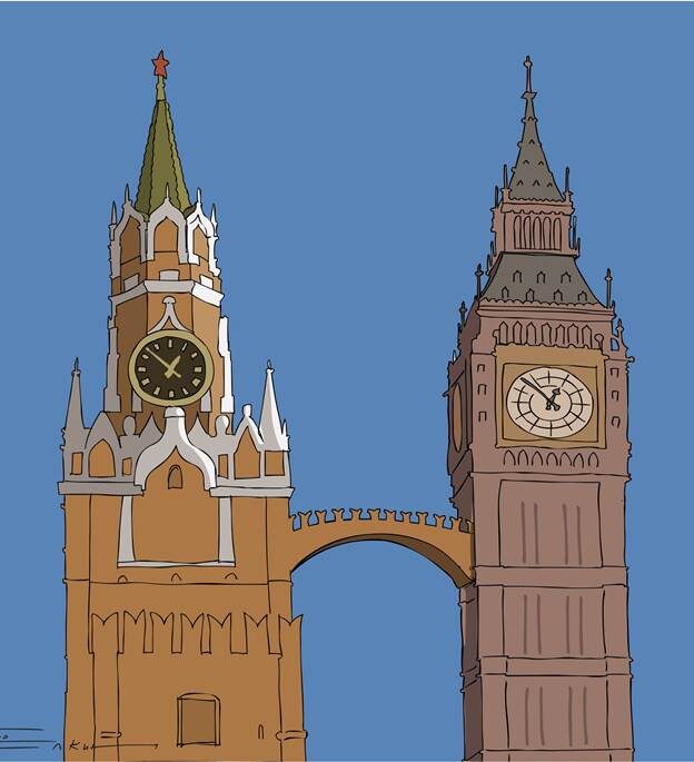 «Патриотическая башня» и «Лондонской башня». Противостояние и взаимодействие