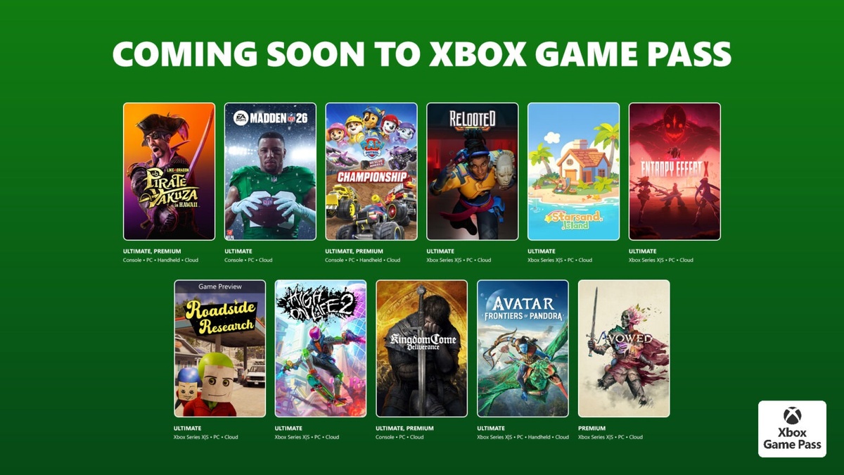 Свежая подборка релизов для Xbox Game Pass
