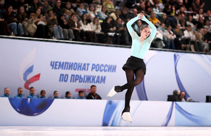 31 января 2026 года, Москва. Вот он — знаменитый четверной тулуп Камилы Валиевой.